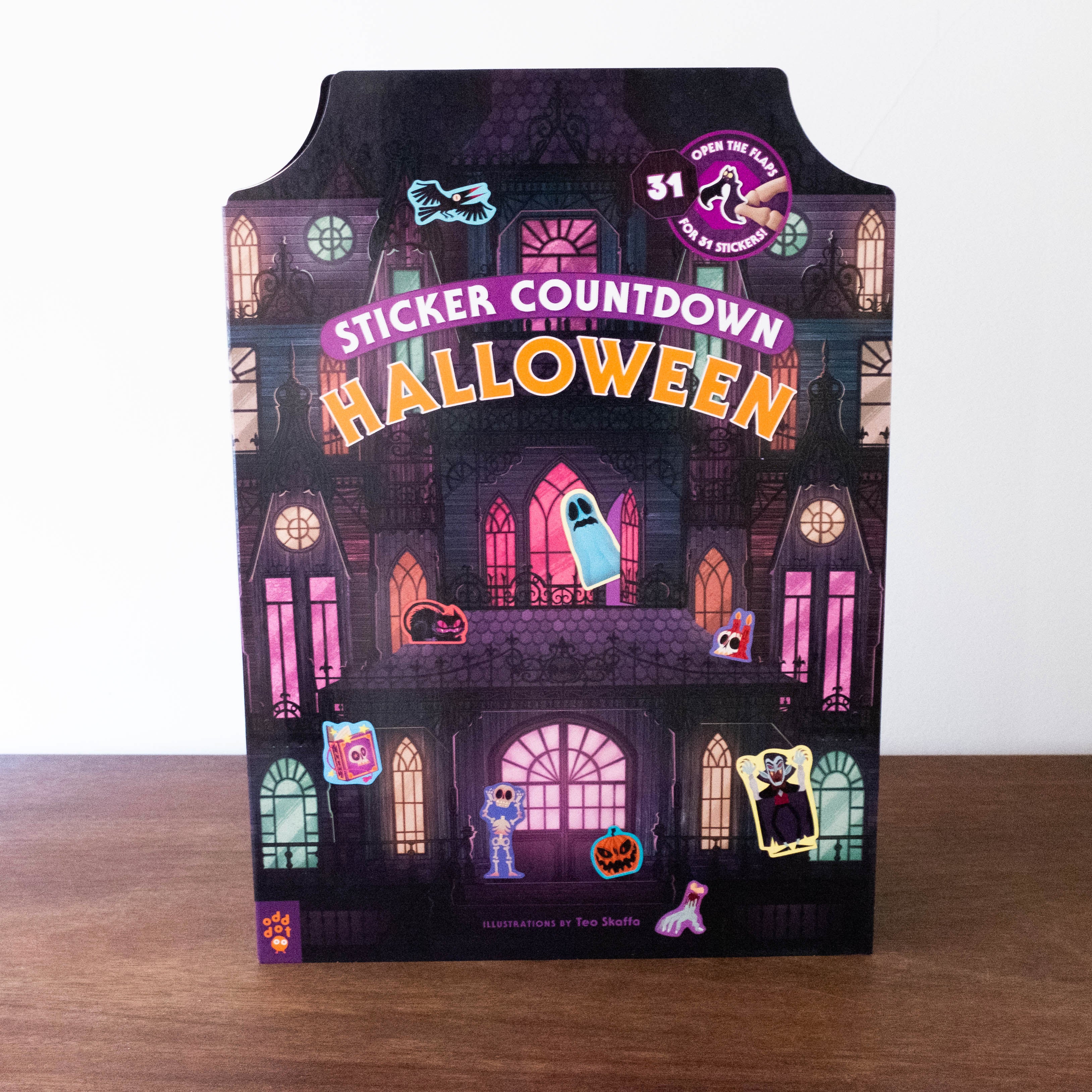 Halloween Sticker Countdown Book
